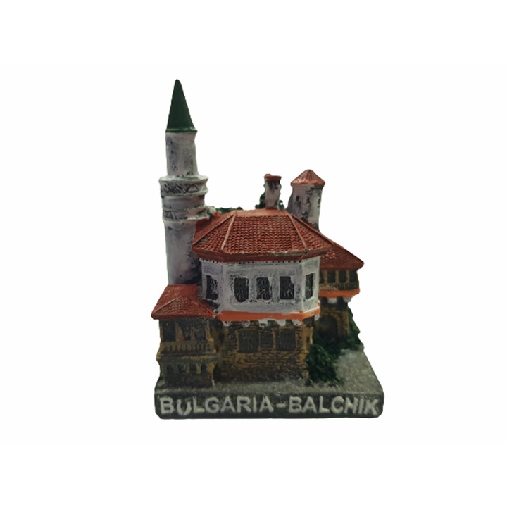 Ahelos modell, balcsi palota, kerámia, 7x8 cm