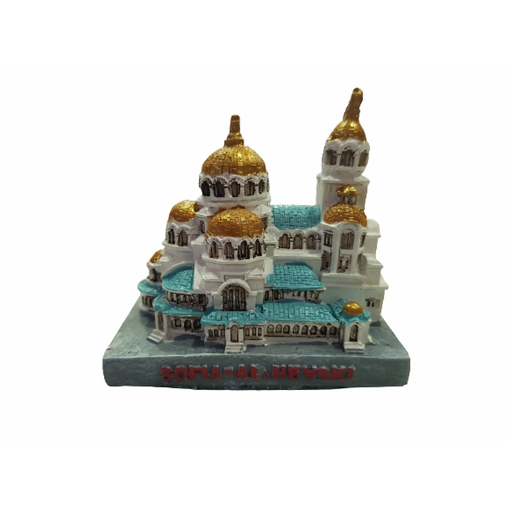 Макет Ahelos, Църква Свети Александър Невски, Керамика, 7х8 см