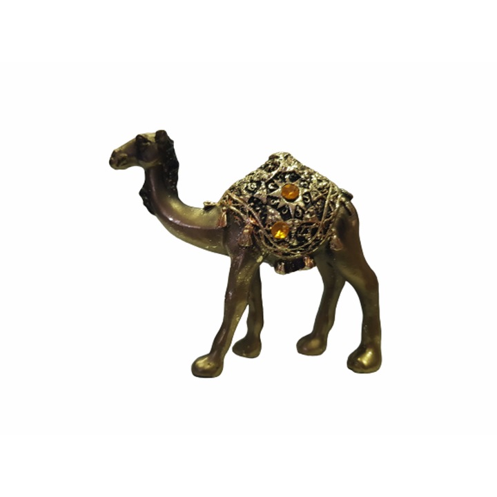 Ahelos figura, Camel, Kerámia, 9x9 cm