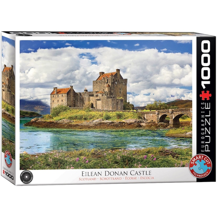 Пъзел Eurographics - Eilean Donan Castle Scotland, 1000 части