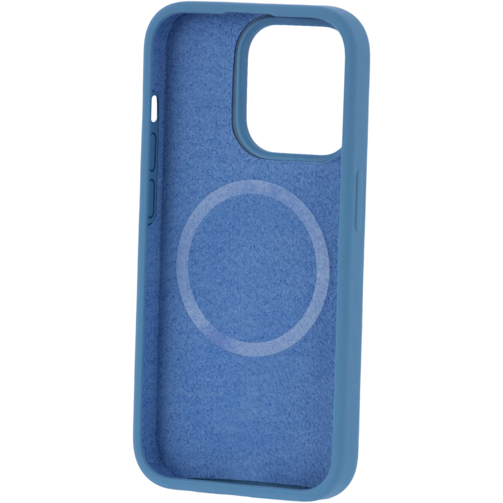 Husa de protectie A+ pentru iPhone 14 Pro Max , magnetic, silicon, albastru