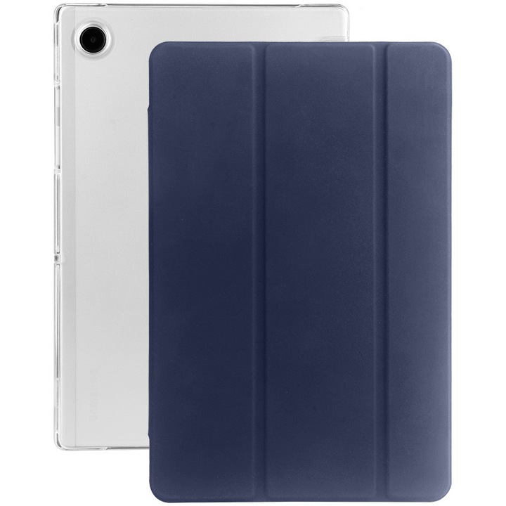 Husa pentru tableta Samsung Galaxy Tab A8 10.5”, cu suport Smart Pen, albastru