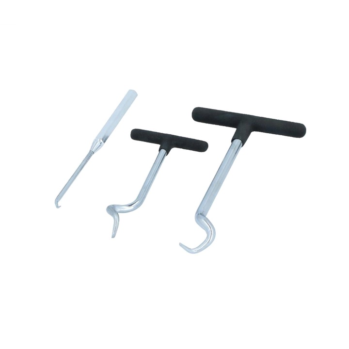 Set 3 carlige pentru demontat garnituri, O-ringuri, Satra