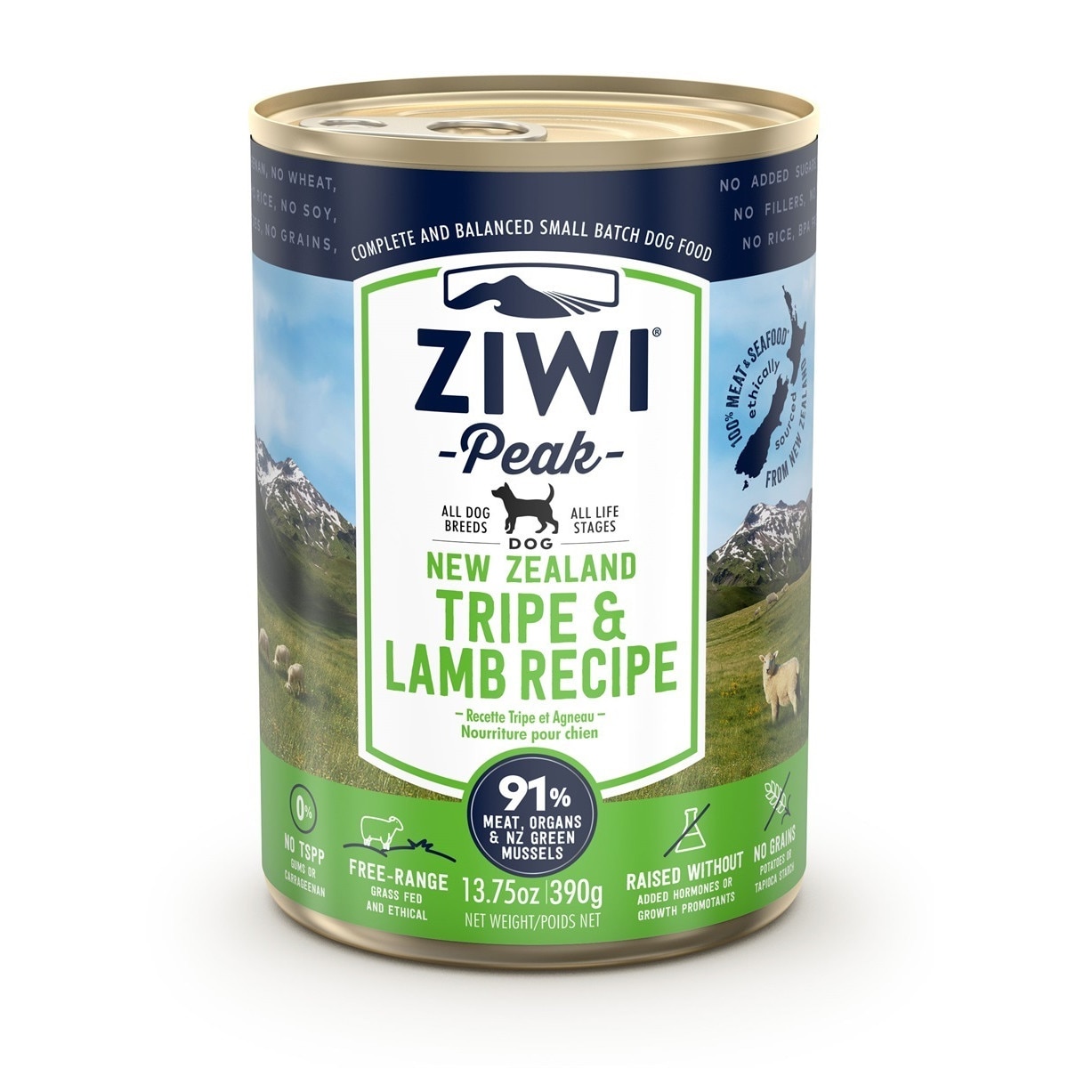 Hrana umeda caini, Ziwi PEAK Tripe & Lamb, 390g - eMAG.ro