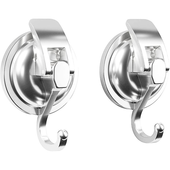 2 db tapadókorong készlet, Jormftte, műanyag/TPU, 90 mm, 60 mm, ezüst