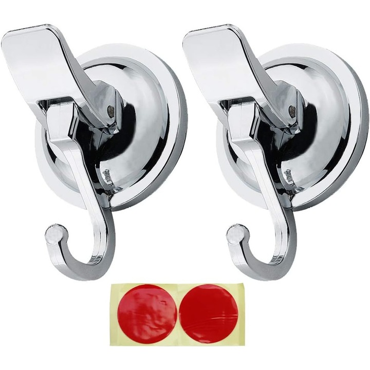 2 db tapadókorong készlet, Jormftte, PVC/gumi, ezüst