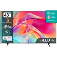 Televizor HISENSE QLED 43E7KQ, 108 cm, Smart, 4K Ultra HD, Clasa G