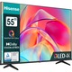 Televizor, Hisense, 55E7KQ Smart QLED, 139 cm, 4K Ultra HD, Clasa energetica F, Negru