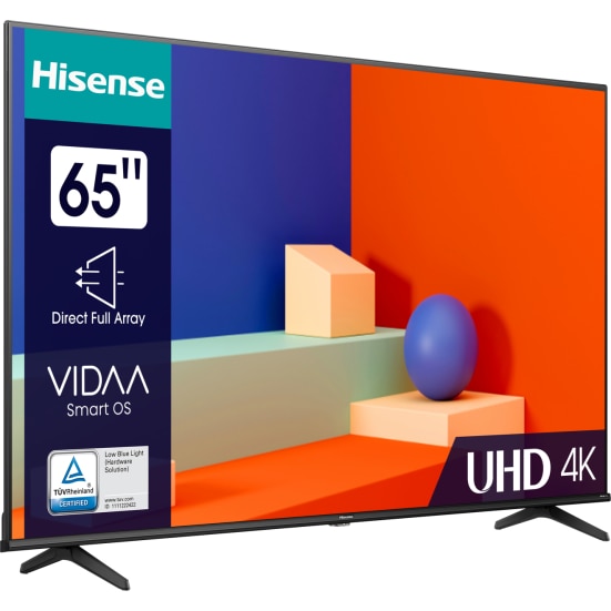 Televizor HISENSE LED 65A6K, 164 cm, Smart, 4K Ultra HD, Clasa F