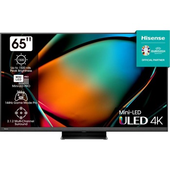 Televizor HISENSE Mini-LED ULED 65U8KQ, 164 cm, Smart, 4K Ultra HD, Clasa G