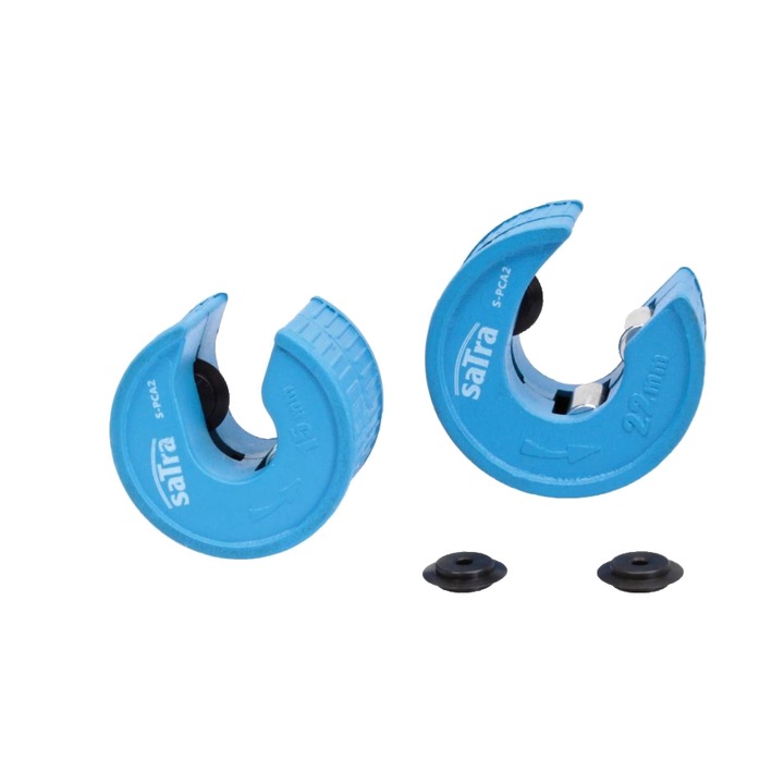 Set 2 instrumente pentru taiat tevi de cupru, 15-22 mm 2 bucati, Satra
