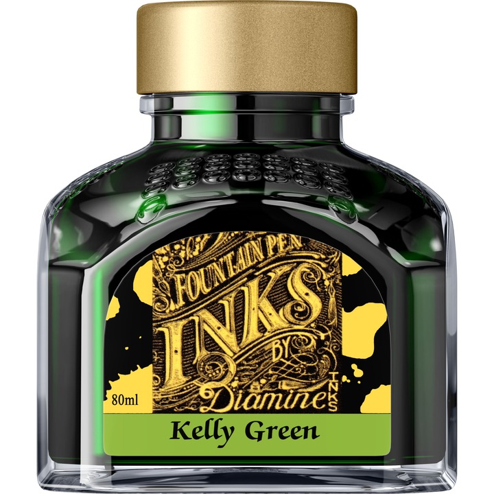 Calimara cerneala Diamine Standard 80 ml Kelly Green