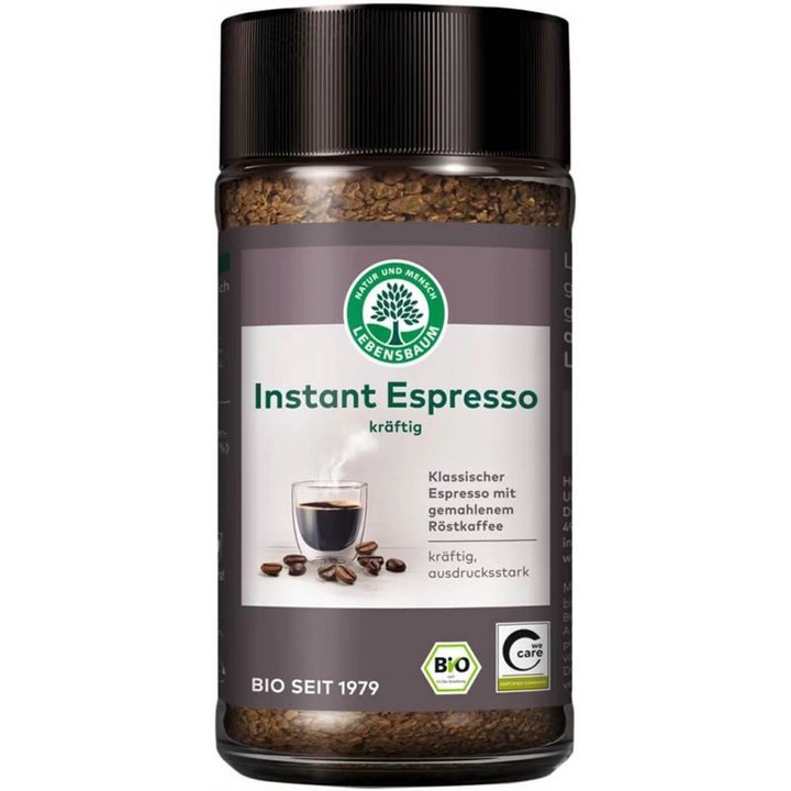 Instant Espresso Bio 100 gramm Lebensbaum