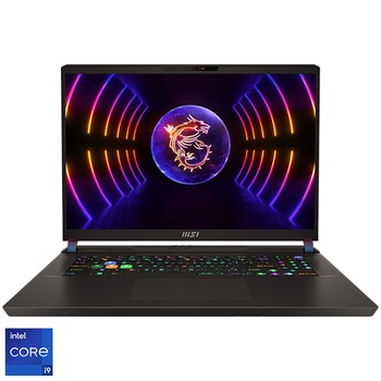 Laptop Gaming MSI Vector GP78HX 13VI cu procesor Intel Core i9-13980HX pana la 5.6 GHz, 17", QHD+, IPS, 32GB DDR5, 2TB SSD, NVIDIA GeForce RTX 4090 16GB GDDR6, Windows 11 Home, Gray