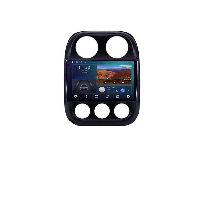 ACAVICA 2+64 Go Autoradio Pour Jeep Compass 2010-2016 Écran