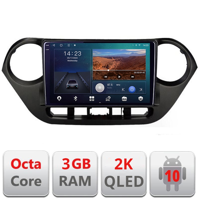 Navigatie dedicata Hyundai I10 2013-2019 B-HY38 Android Ecran 2K