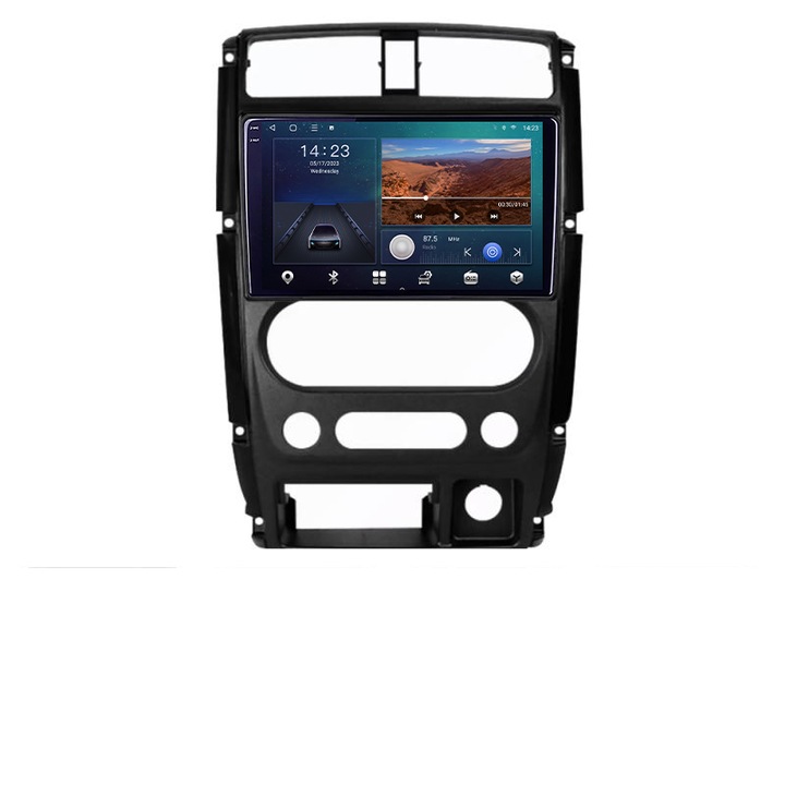 Navigatie dedicata Jimny 2007-2016 B-JIMNY07 Android Ecran 2K QLED octa core 3+32 carplay android auto KIT-Jimny07+EDT-E309V3-2K
