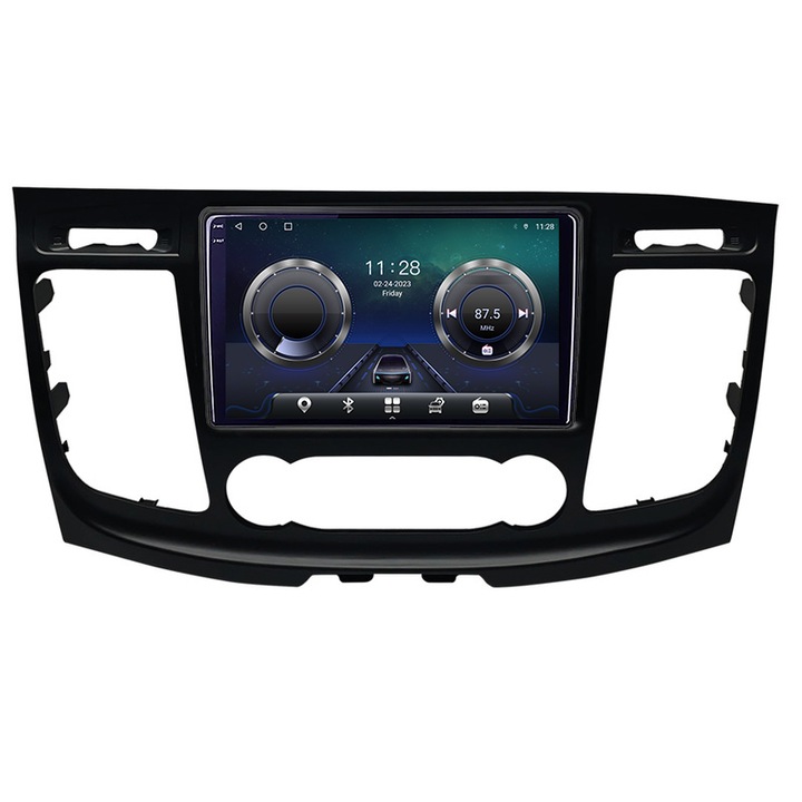 Dedikált Navigációs rendszer Ford Transit 2019- gyári képernyős verzió Android Octa Core Screen 2K QLED GPS 4G 4+32GB 360 KIT-transit-2019-b+EDT-E409-2K