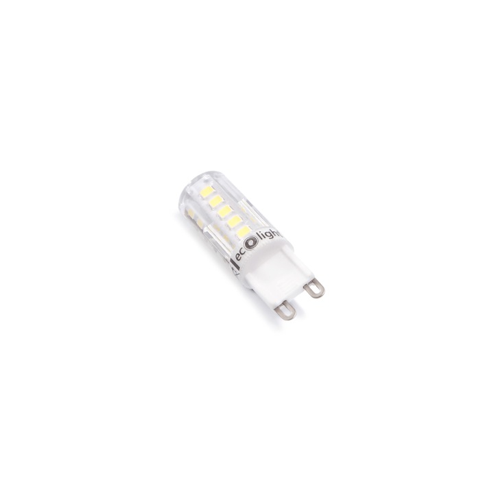 LED крушка, ECO-LIGHT, G9, 3W, 270 lm, Студено бяло, (6500К)