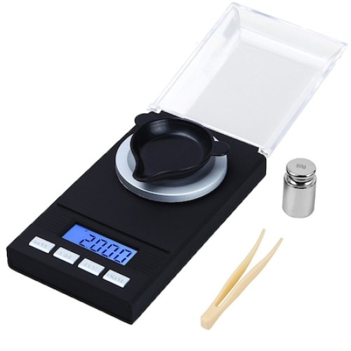 NoBrand Digital Scale Pocket Weight Scale, G/OZ/CT/OZT Quick Conversion,  LCD Back-Lit Display