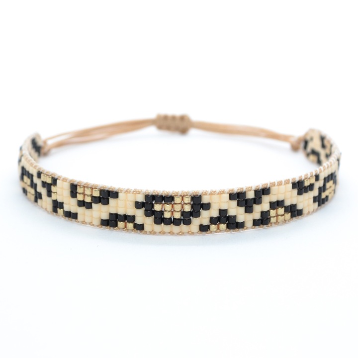 Bratara Hailey dama, realizata manual din margele Miyuki, reglabila, LUST Bracelets