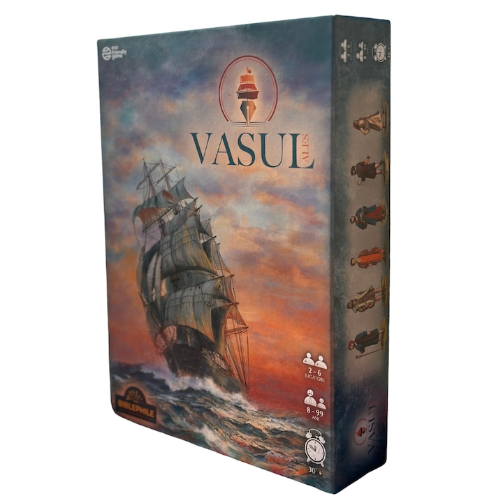 Joc de societate - Vasul Ales - despre Apostolul Pavel. Joc biblic. Joc crestin. Cadou pentru copii, tineri, familii crestine. Inspirat de Biblie. Activitati tineri biserica. Activitati tabere crestine