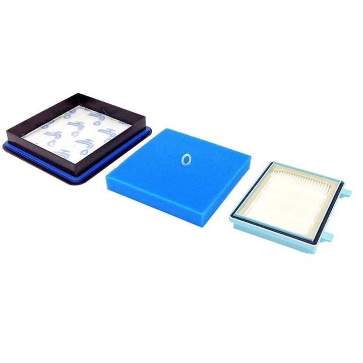 Porszívó Kompatibilis Hepa Filter / Szűrő Készlet Philips FC 9330 / 9331 / 9332 / 9333 / 9334 Mosható