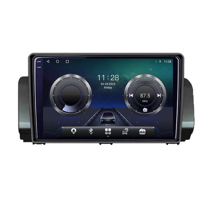 Navigatie dedicata Dacia Logan Sandero Jogger LOGAN-2022 Android Octa Core Ecran 2K QLED GPS 4G 4+32GB 360 KIT-LOGAN-2022+EDT-E409-2K