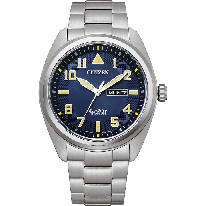 Мъжки часовник, Citizen, Titanium, Silver