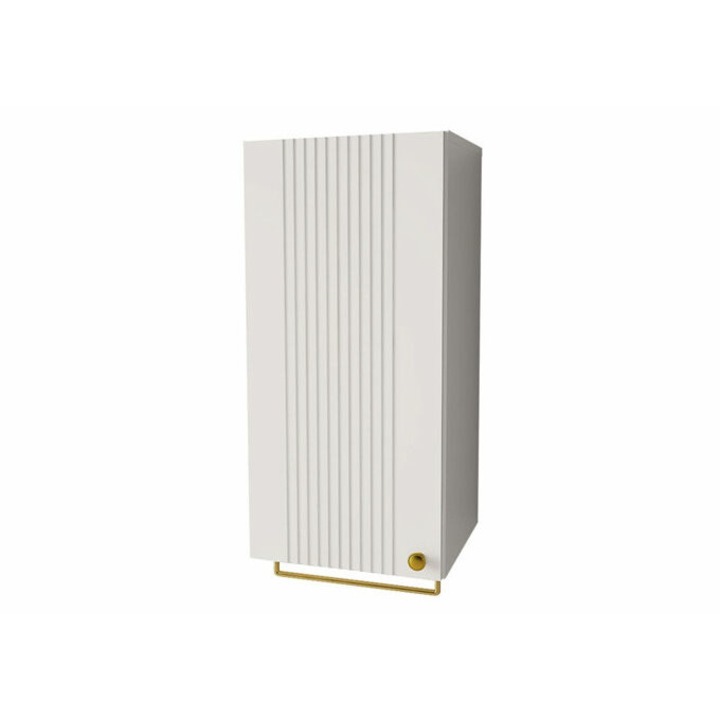 Fali fürdőszoba szekrény Merced P102 (Fehér), 35x78x35cm