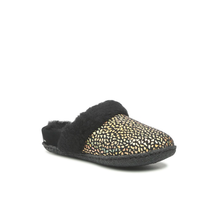 Papuci de casa Sorel pentru fete, Negru