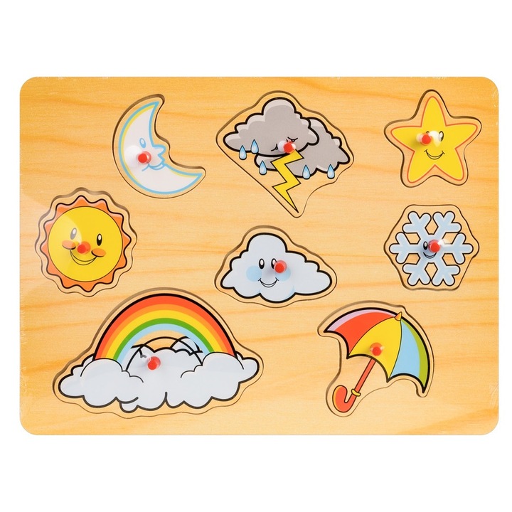 PUZZLE, DAFFI, IDŐJÁRÁS MODELL, 8 DARAB