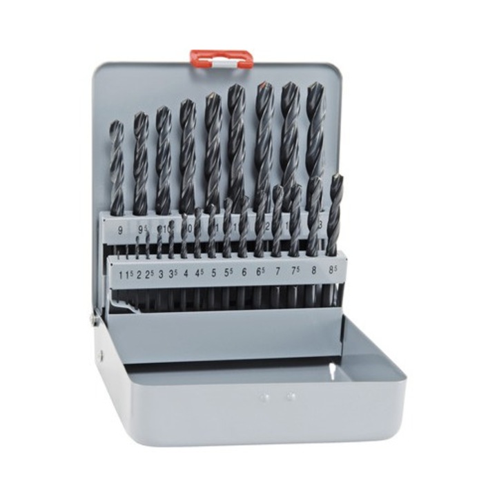 Set Burghie Metal Hss Alpen Ø1-13 Mm, 25 Piese
