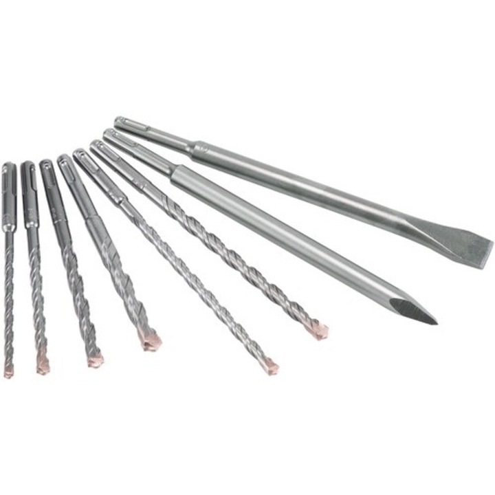 Set Burghie Si Dalti Sds-plus Alpen Ø6-12 Mm, 8 Piese