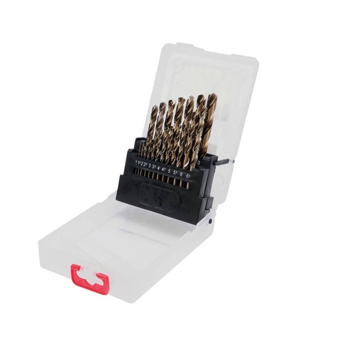 Set 25 burghie pentru metal Yato 1-10 mm