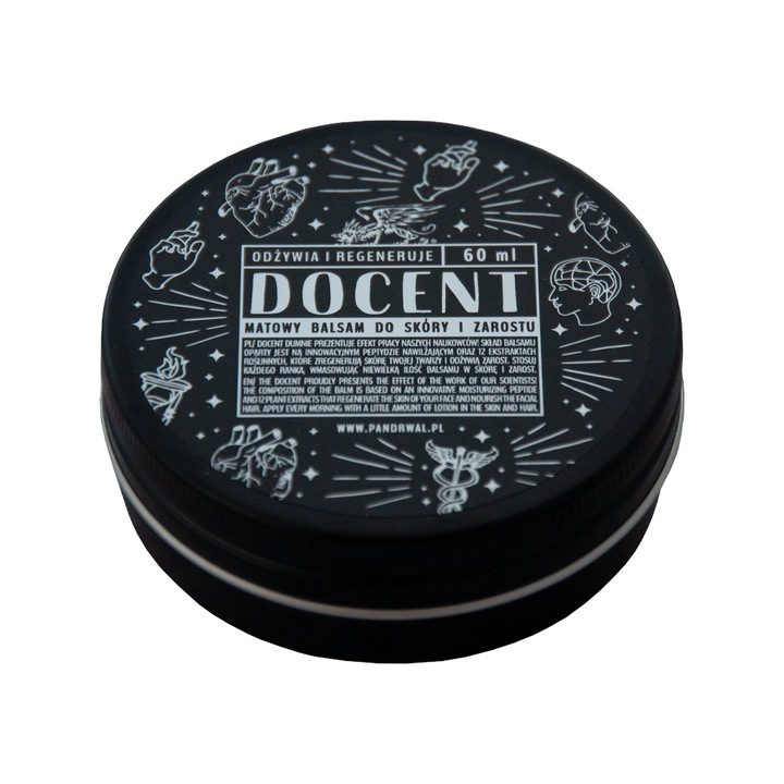 Balsam pentru barba/piele, Pan Drwal, Docent, 60 ml