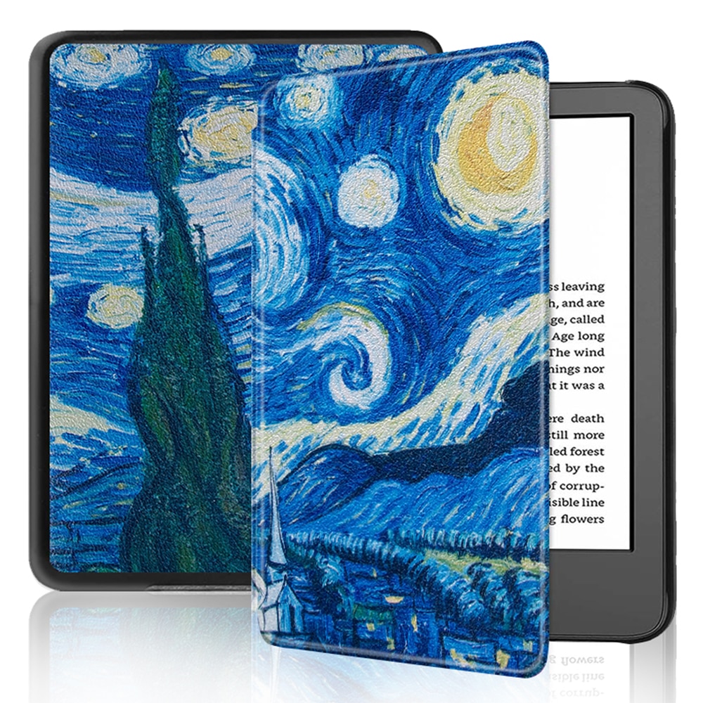 Husa  Kindle Voyage, carcasa protectie flip cover tip carte, ebook