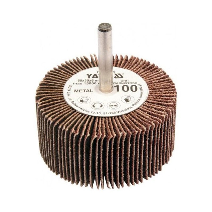 Yato csapos lamellás csiszoló 60x30x6 mm P60