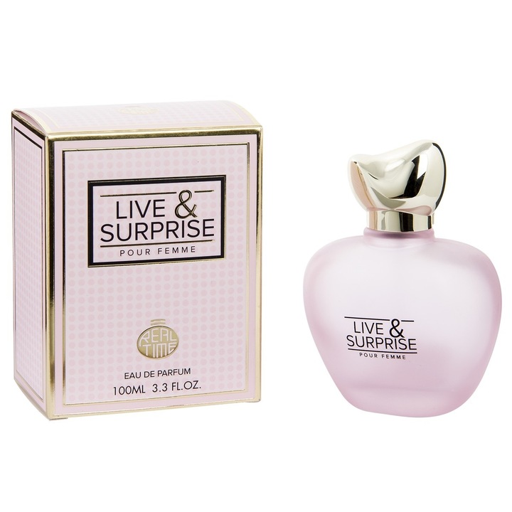 Női parfüm Real Time Live & Surprise 100ml