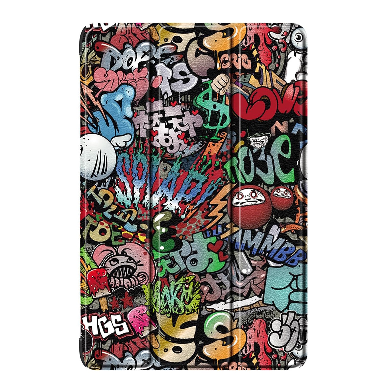Husa Ultra Slim pentru Samsung Galaxy Tab S9 11.0", Smart Cover - Graffiti