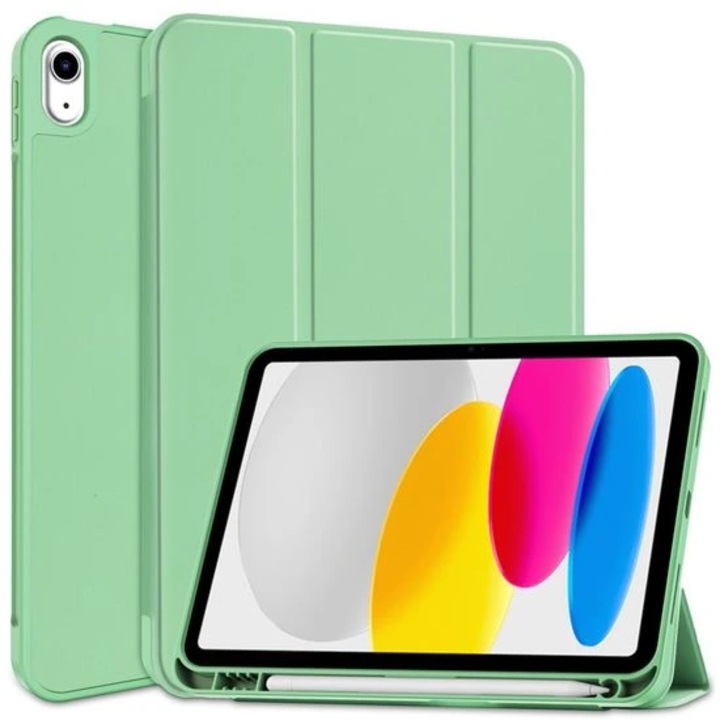 Husa pentru Apple iPad (2022), Tech-Protect, SC PEN, Verde