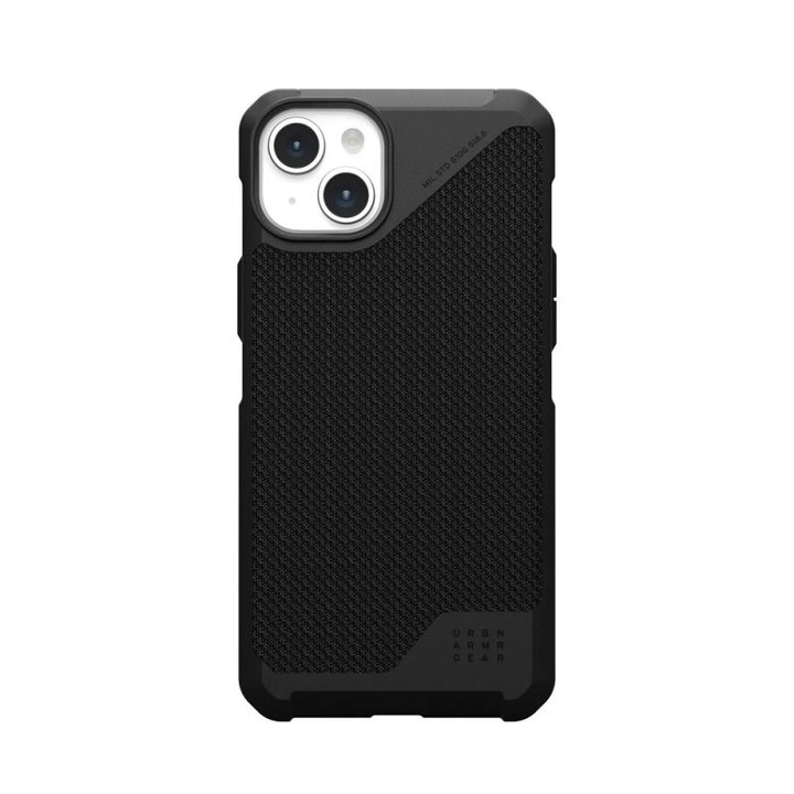 Защитен калъф UAG Metropolis LT Magsafe за iPhone 15 Plus, Kevlar Black