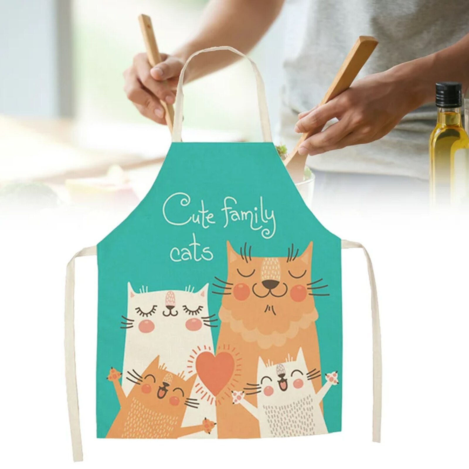 Sort de bucatarie model pisica, NUODWELL, Pentru femei si barbati ...