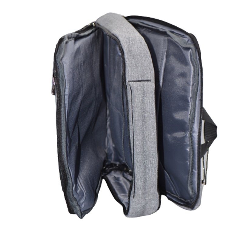 Rucsac pentru leptop 43 x 7 x 34 Caslon 817-2, Gri 16.6 inch