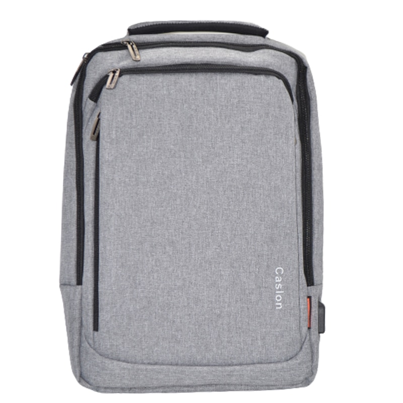 Rucsac pentru leptop 43 x 7 x 34 Caslon 817-2, Gri 16.6 inch