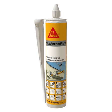 Ancora chimica Sika Sika AnchorFix-1 , cartus 300 ml , bicomponent , ancoraje in beton, caramida, piatra