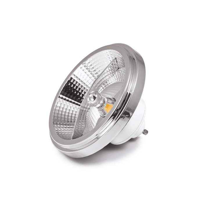 LED крушка, GU10, 12W, 230V, Нейтрална светлина, 4500K, Бяла