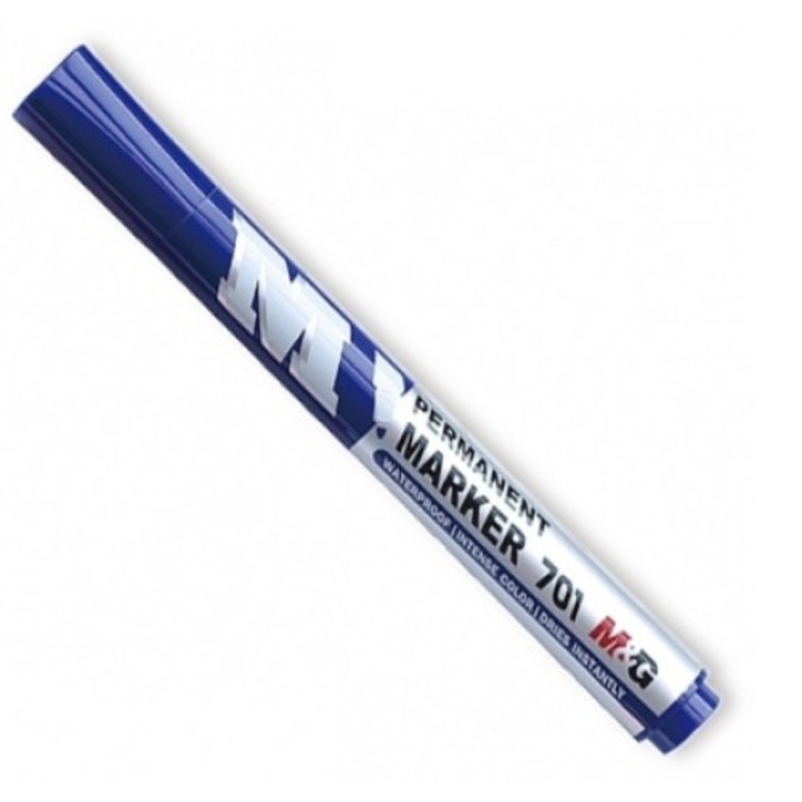 Перманентен маркер 701.3 мм, син, M&G