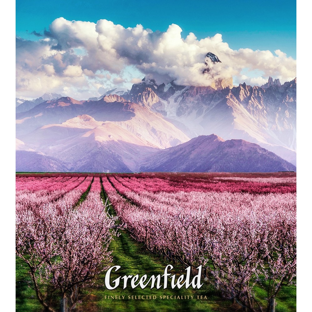 Черен чай Greenfield Spring Melody, 25 пакетчета*1,5 гр., с вкус на ...
