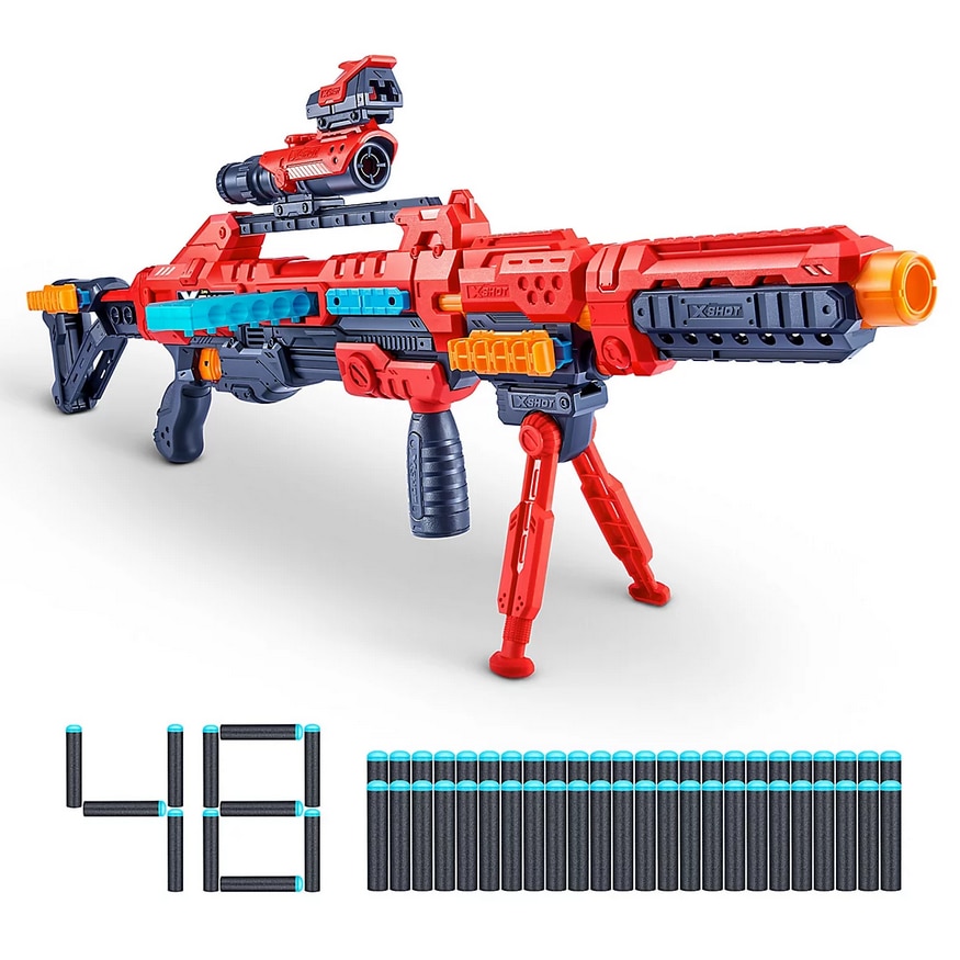 Set arma de jucarie, X-Shot, 8+ ani, Multicolor - eMAG.ro